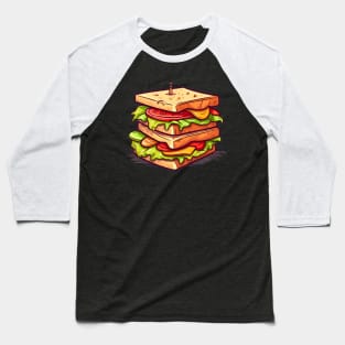 Simple Club Sandwich Baseball T-Shirt